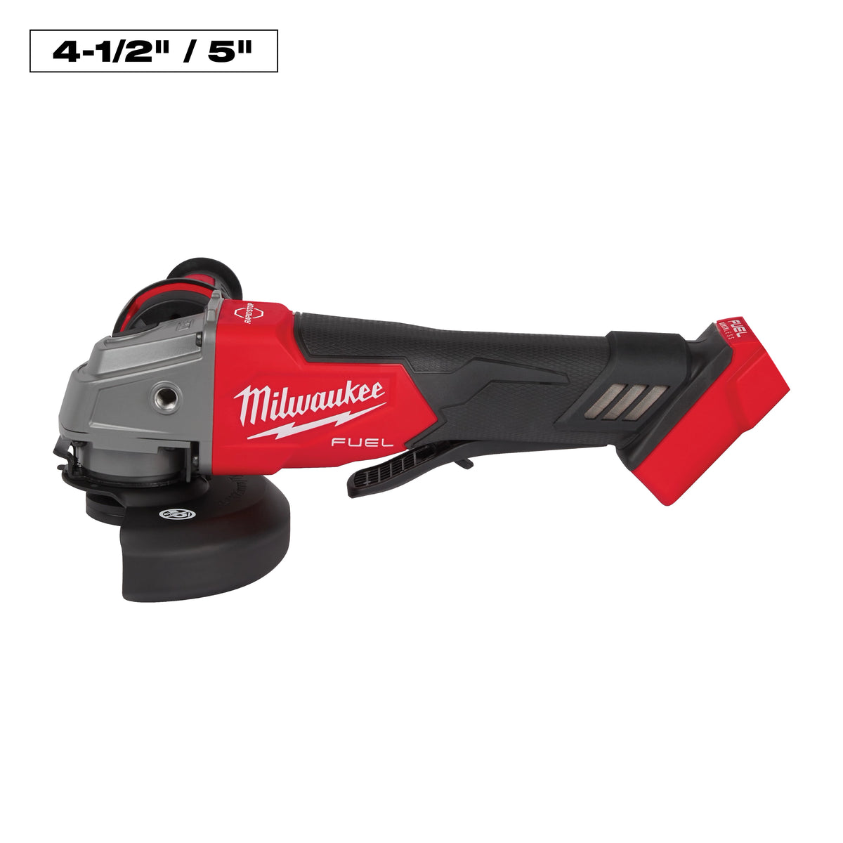 Milwaukee M18 FUEL™ 4-1/2" / 5" Braking Grinder Paddle Switch, No-Lock