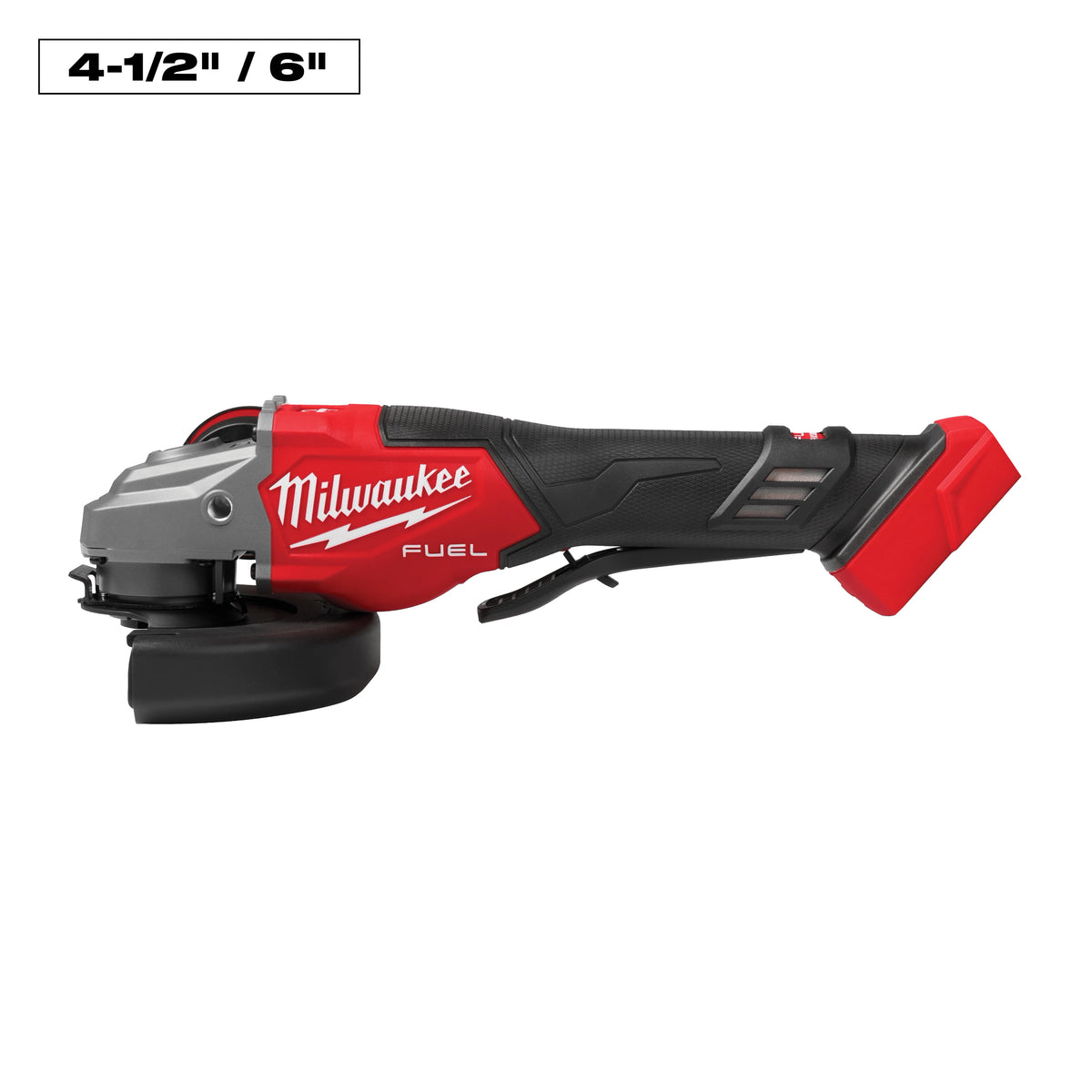 Milwaukee M18 FUEL™ 4-1/2"-6" Braking Grinder, Paddle Switch